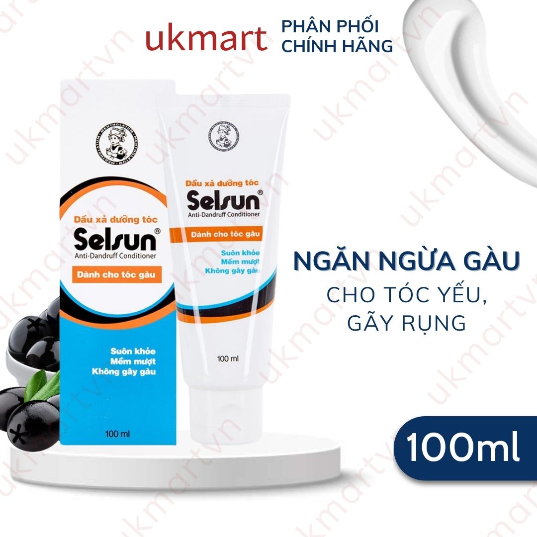 Dầu Xả Selsun Dưỡng Tóc Ngăn Ngừa Gàu 100ml Anti-Dandruff Conditioner