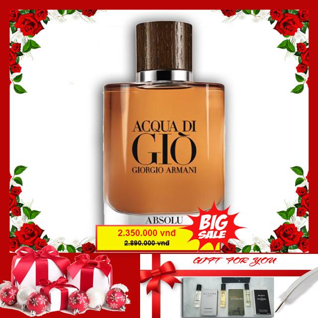 Nước Hoa Nam Giorgio Armani Acqua Di Gio Absolu EDP 125 ml