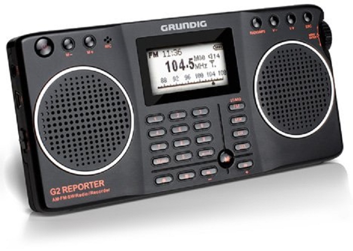 ĐÀI RADIO MP3 GRUNDIG NG2B G2 REPORTER (AM/ fm/ Sw RADIO RECORDER)
