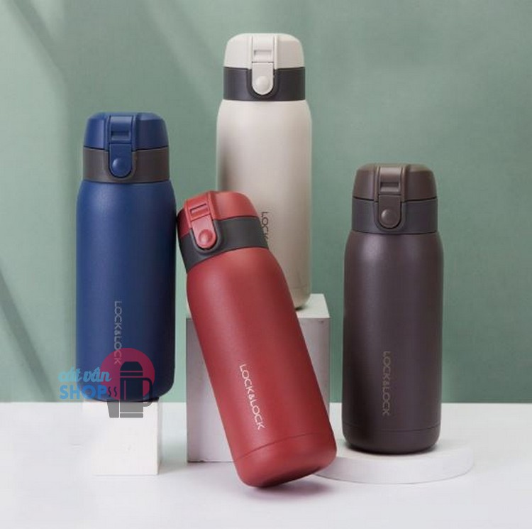 Bình giữ nhiệt Lock&Lock có dây treo Chubby Tumbler dung tích 370ml LHC3233
