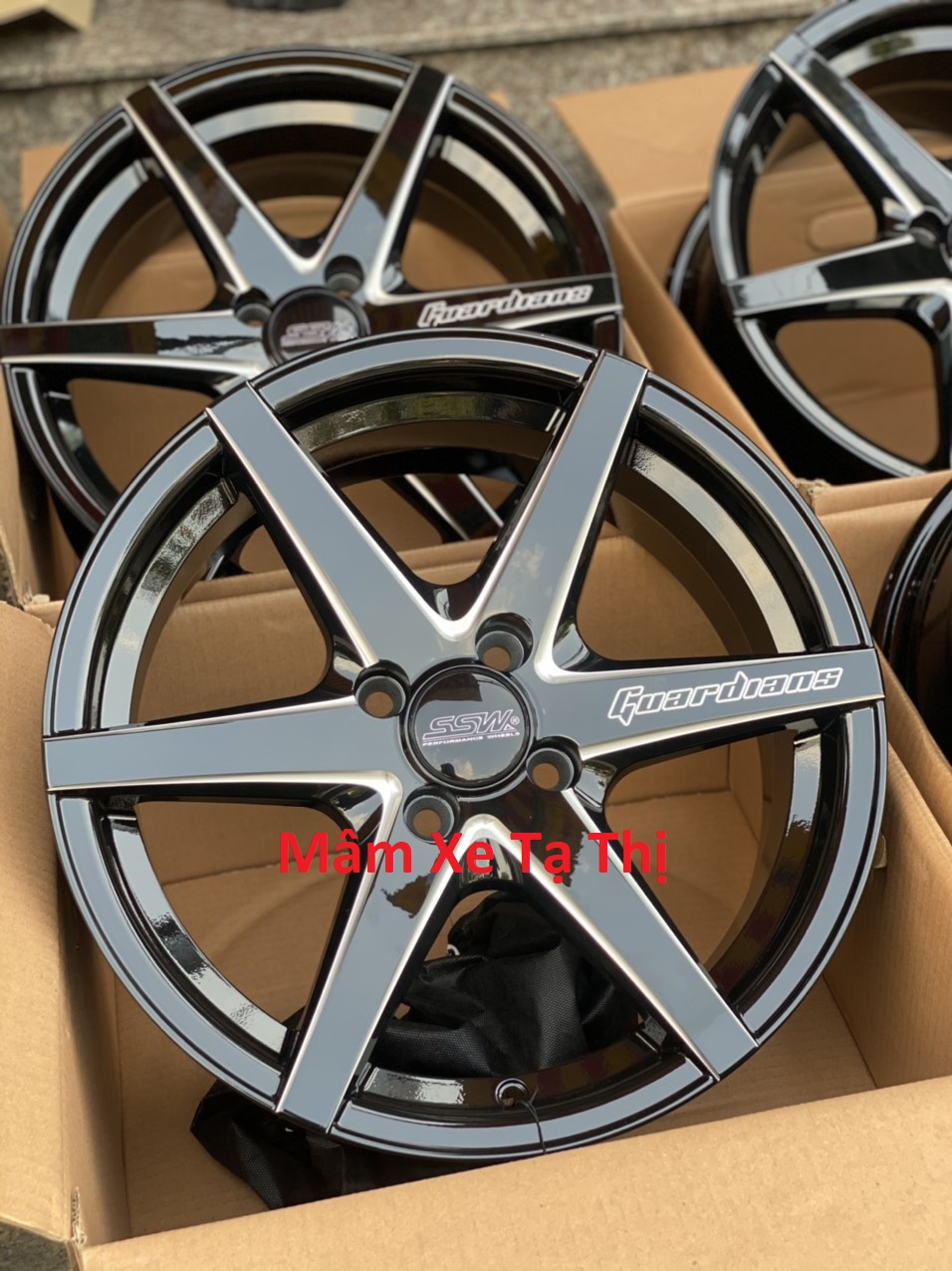 Mâm 16 inch 6 cây chính hãng SSW Thailand cực HOT