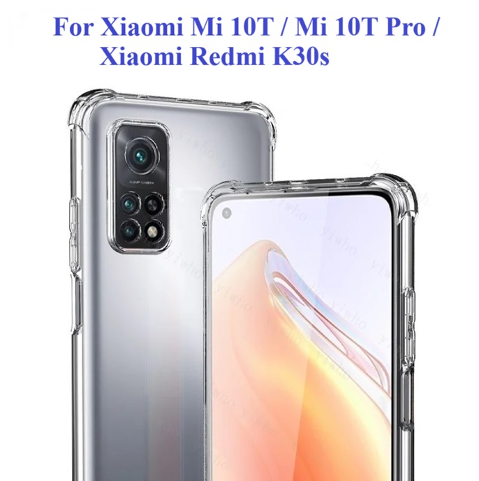 Ốp xiaomi mi 10t / mi 10t pro / redmi k30s - dẻo trong chống sốc bảo vệ camera