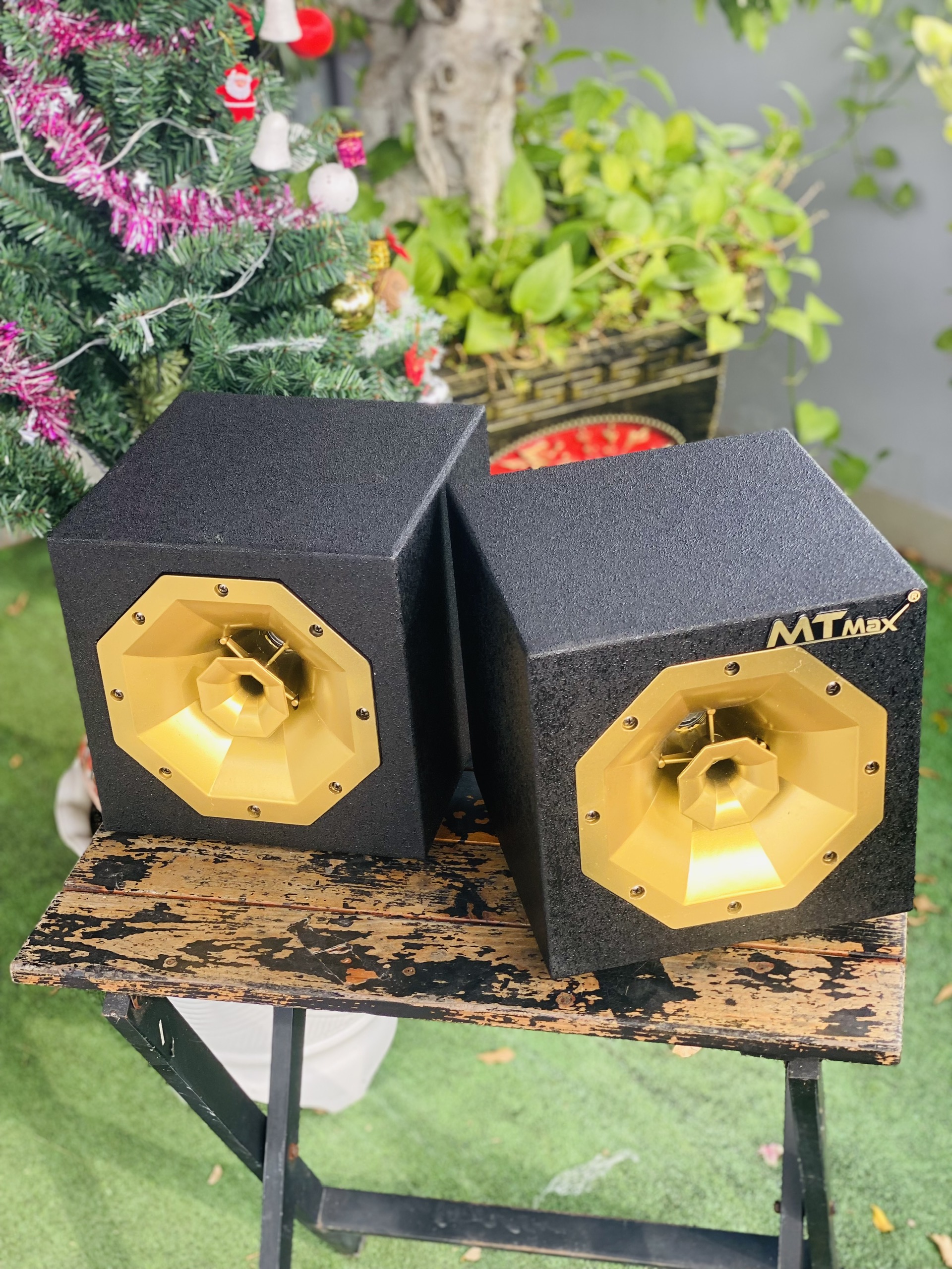 Loa Treble Rời 250W Thùng Gỗ – Treble Kèn Titan, Phân Tần Bóng, Karaoke, Hát, Nghe Nhạc Chuyên Nghiệp