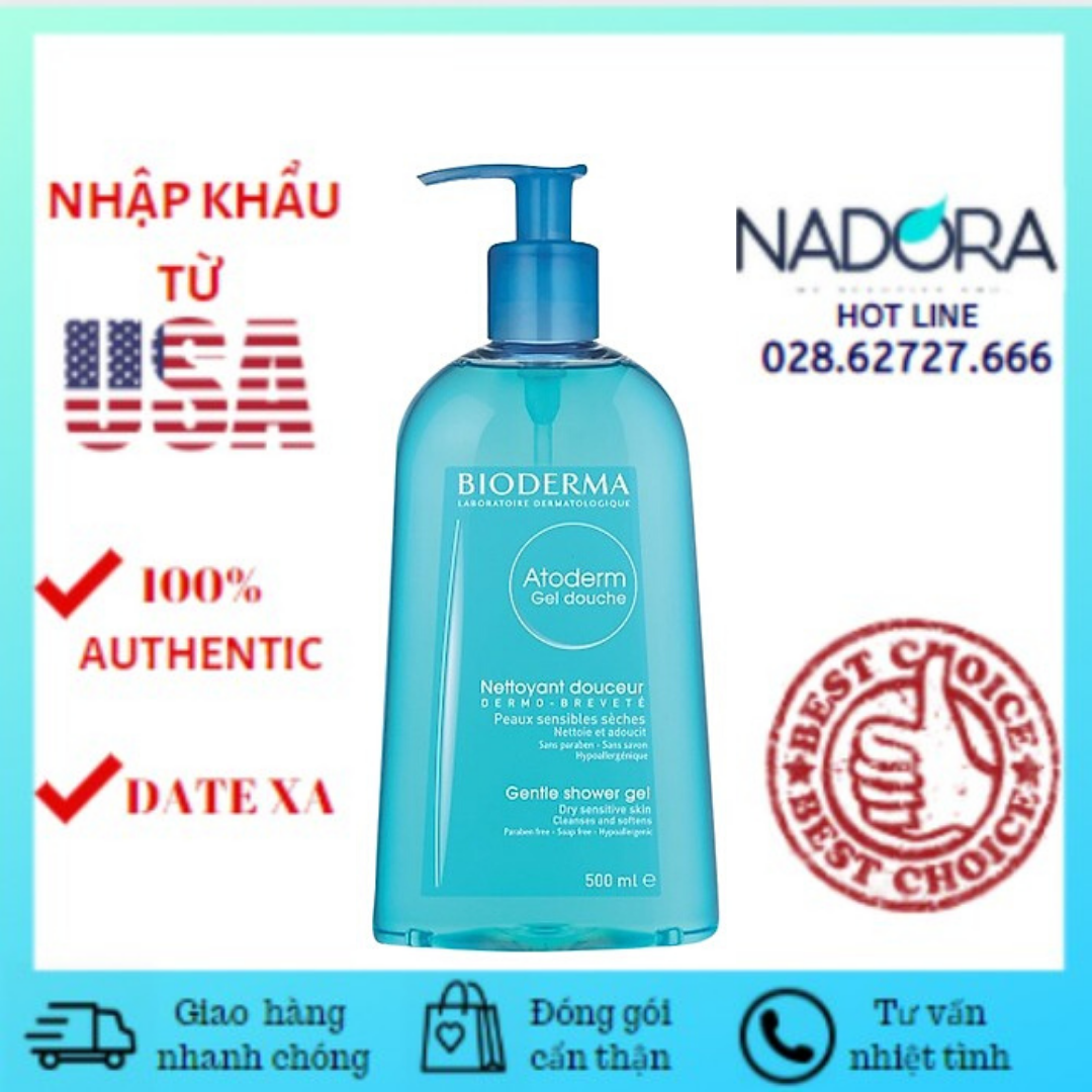 Sữa Tắm Bioderma Atoderm Gel Douche
