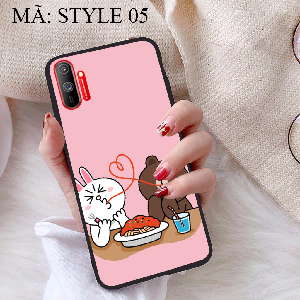 [HCM]Ốp lưng iCase dành cho Realme C3 viền dẻo TPU BST Phong cách trẻ trung