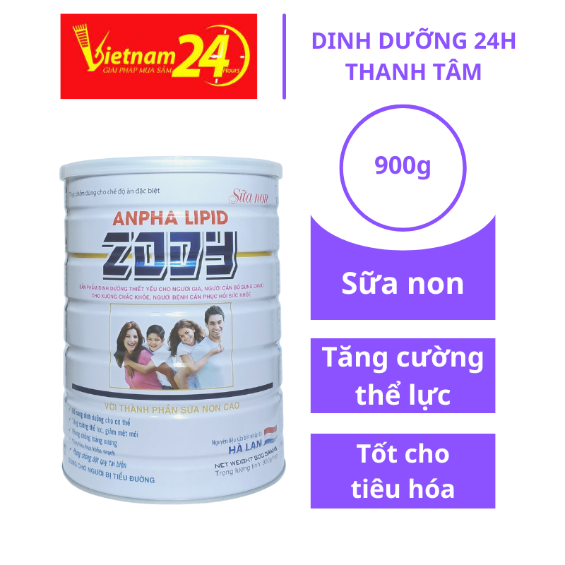 Sữa non Alpha Lipid ZODY - VIETNAM24H - Bổ sung dinh dưỡng cho cơ thể