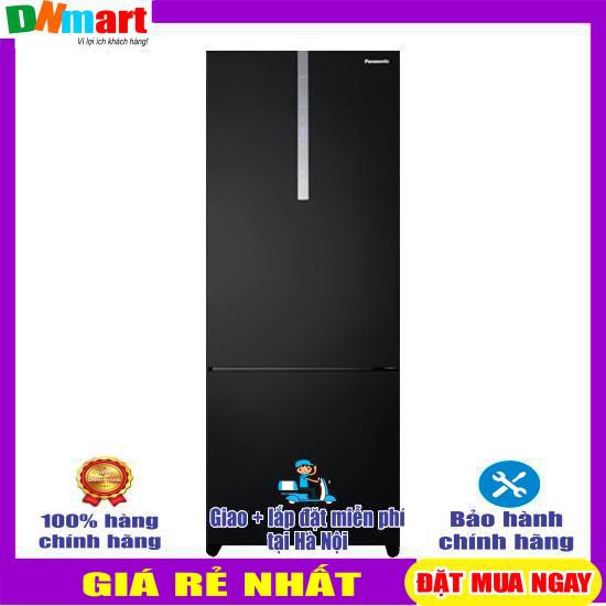Tủ lạnh panasonic nr-bx410qkvninverter 368 lít ngăn đá dưới xuất xứ thái lan{vận chuyển miễn phí + lắp đặt tại hà nội