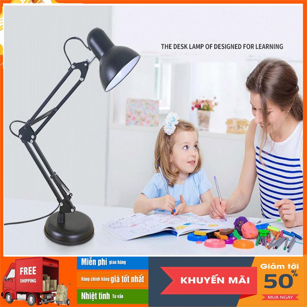 Đèn bàn học ánh sáng vàng, Đèn bàn học, làm việc, đọc sách, đèn kẹp bàn chống cận thị cao cấp, dễ sử dụng, điều chỉnh góc nhìn , bảo hành 1 đổi 1, 376