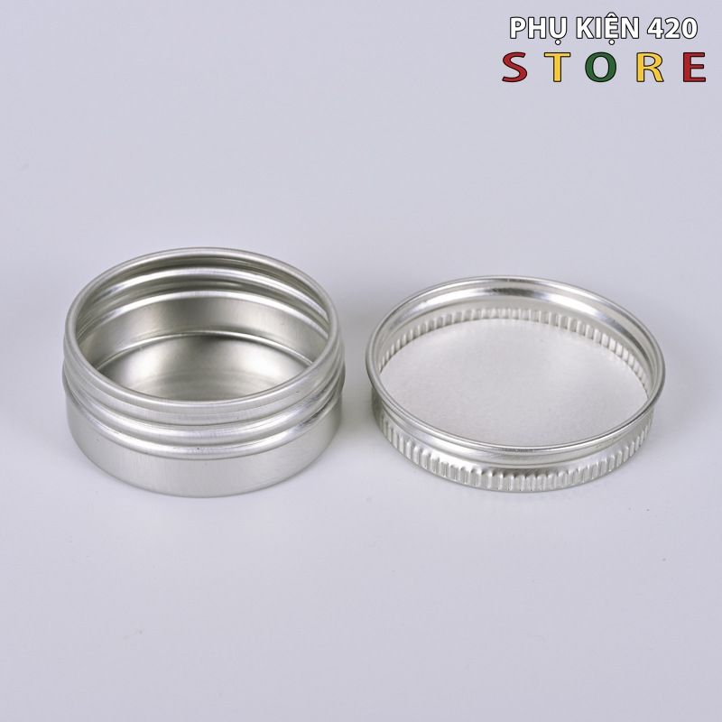 Hộp đựng thiếc mini cỡ bé dạng dẹt – giá rẻ tiện lợi dễ bỏ túi
