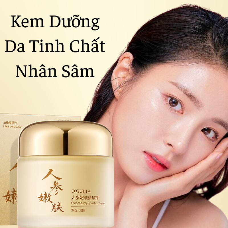 Kem dưỡng da tinh chất nhân sâm o'gulia dưỡng ẩm, làm trắng da, mờ nếp nhăn, nuôi dưỡng và làm đều màu da, trẻ hoá da, chống lão hoá