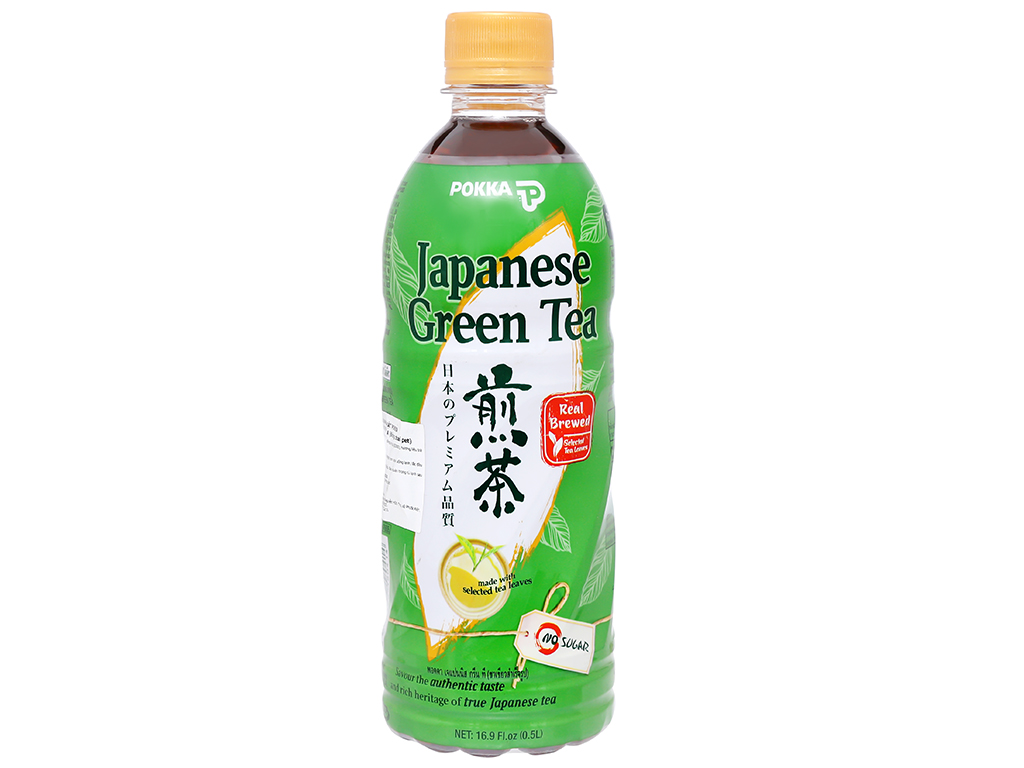 Nước trà xanh Nhật Pokka 500ml