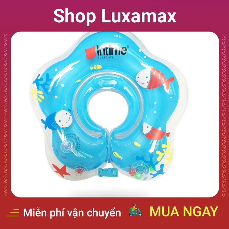 Phao Bơi Đỡ Cổ Chống Lật Intime Cho Bé Tập Bơi (Xanh) DTK37157864 - Shop Luxamax