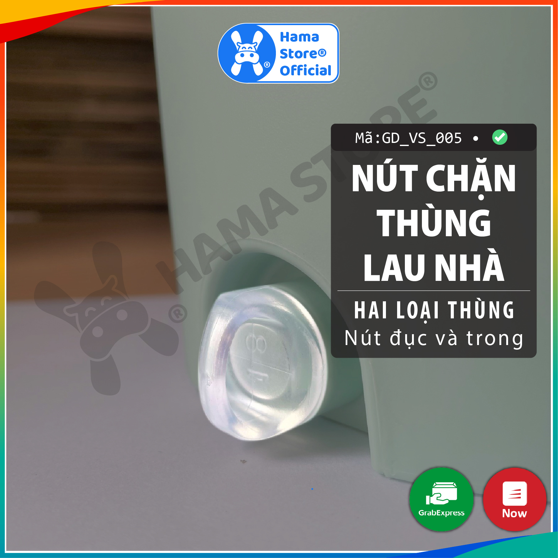 Nút chặn nước cho thùng lau nhà hama store, mã hm-vs-005