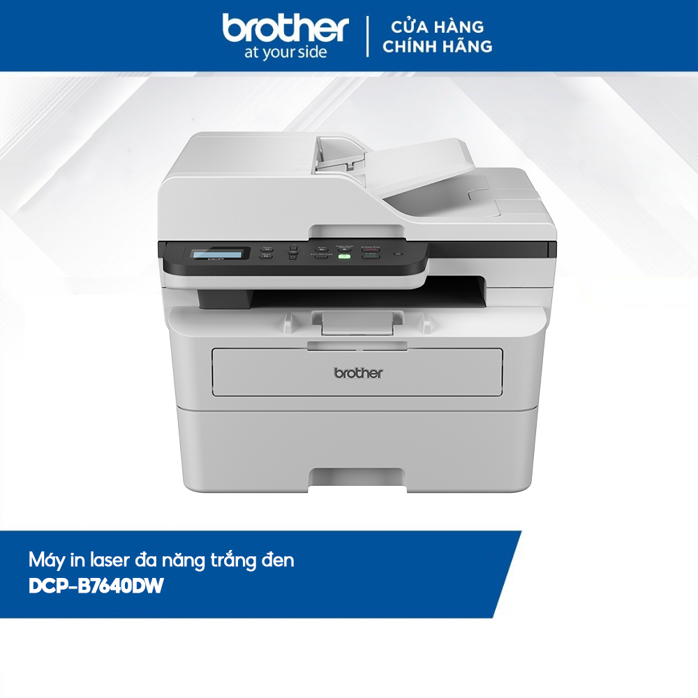 Máy in brother dcp-b7640dw - in trắng đen đa năng không fax