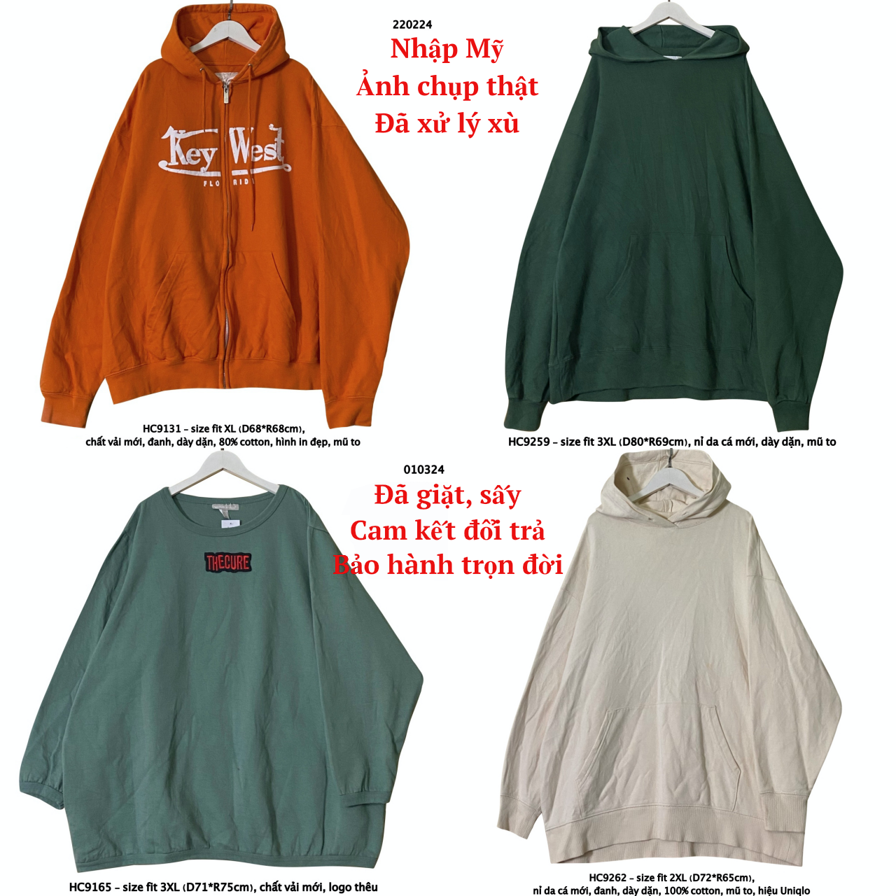 Áo hoodie oversize freestyle nữ, nam 2hand, chất dày, size xl/xxl 170223-1