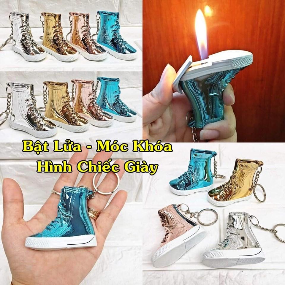 Bật lửa - móc khóa hình chiếc giày -