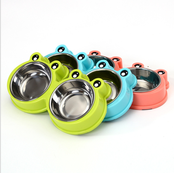 BÁT ĂN ĐÔI HÌNH ẾCH CHO CHÓ MÈO