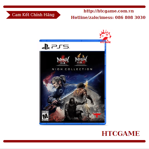 Nioh 2 Remastered Collection Edition - Đĩa game PS5