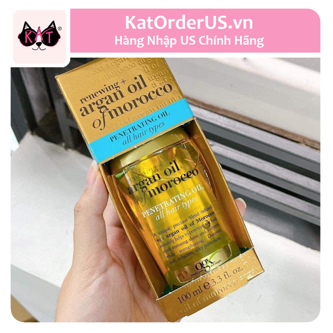 Tinh dầu OGX Renewing Argan Oil of Morocco Penetrating Oil