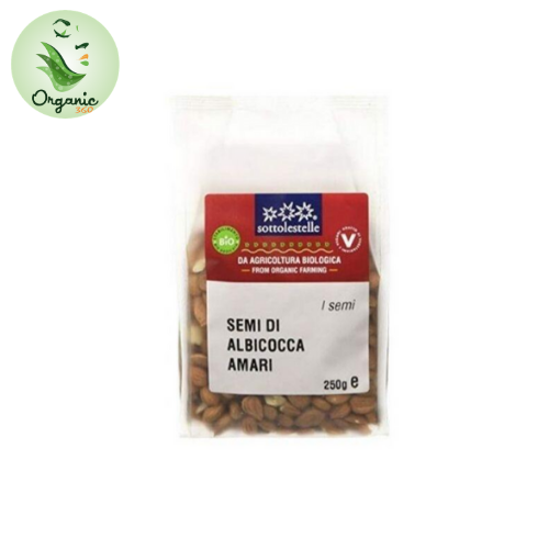 Nhân hạt mơ đắng hữu cơ Sottolestelle 250g