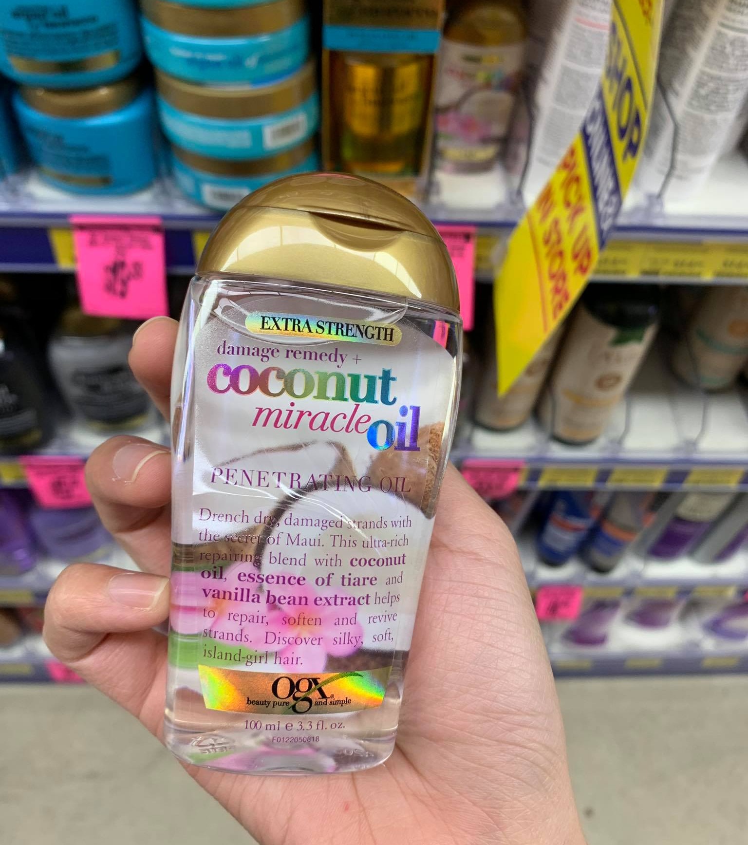 Tinh Dầu Dưỡng Tóc OGX Coconut Miracle Oil 100ml