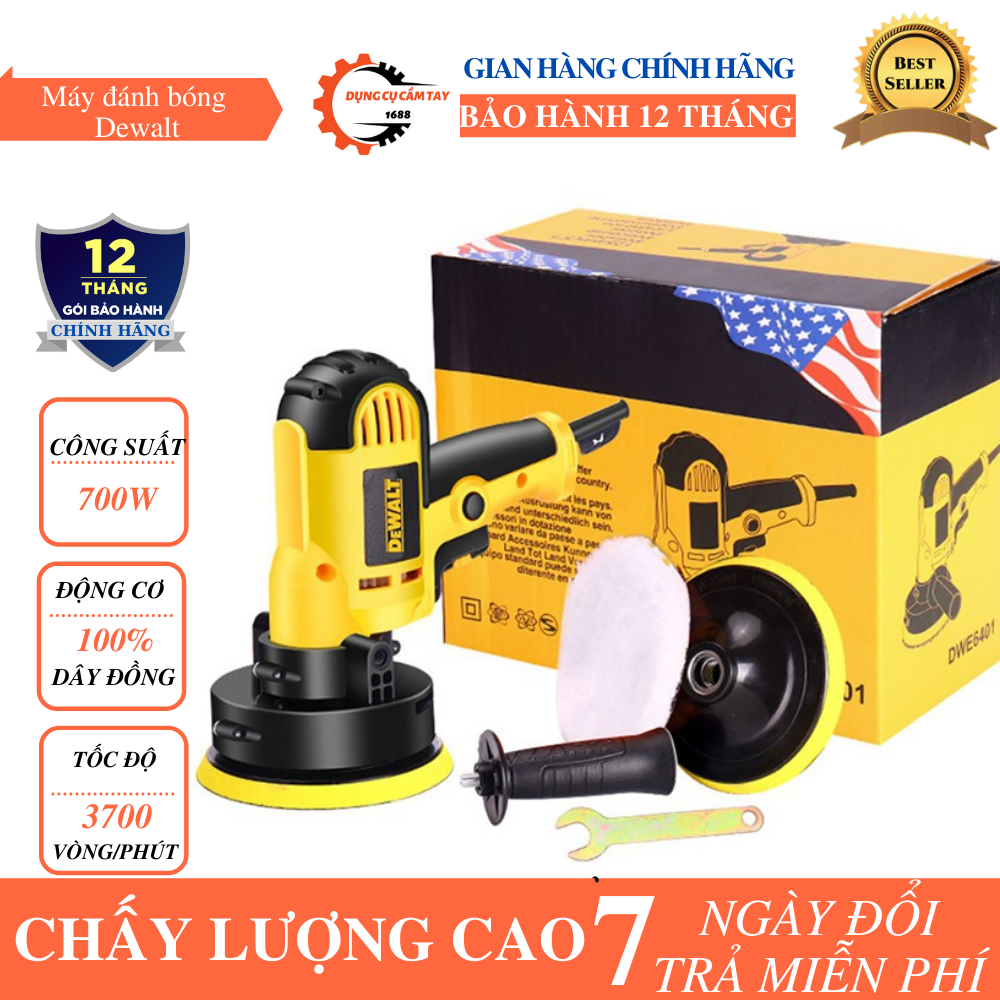 Máy đánh bóng Dewalt - Máy đánh bóng mini - Máy đánh bóng ô tô hàng tốt