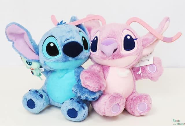 Gấu bông Angel Stitch Baby màu hồng tím - bạn gái Stitch dễ thương