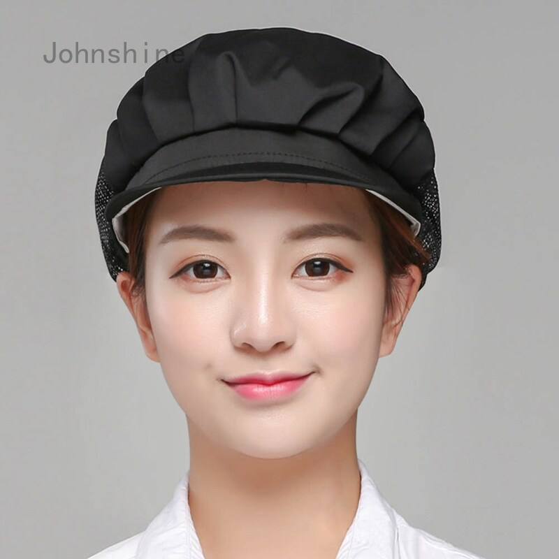 Chef Hat Kitchen Cooking Chef Cap Food Service Hair Nets - 3