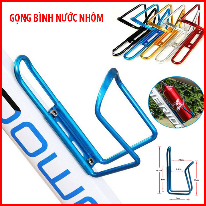 Gọng bình nước xe đạp thể thao nhôm, giá treo bình nước gắn xe đạp