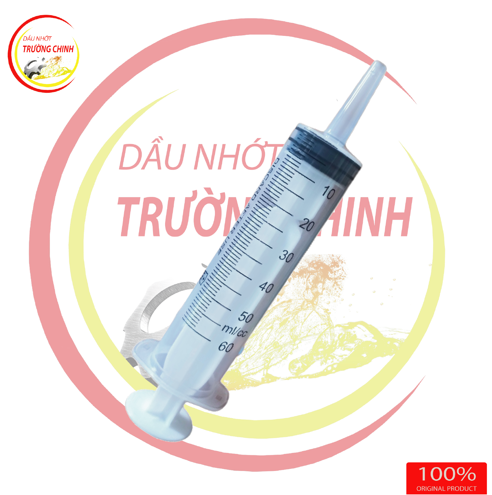[HCM]BƠM TIÊM - ỐNG TIÊM THAY NHỚT LAP NHỚT MÁY 50 ML- SỨC CHỨA 60ML