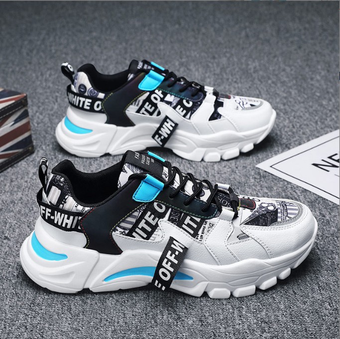 Giày Thể Thao Nam Sneaker Cực Ngầu Tăng 5Cm Chiều Cao Chất  Kiểu Dáng Giày Cực Ngầu , Trẻ Trung, Siêu Êm Chân Jaguar - 668