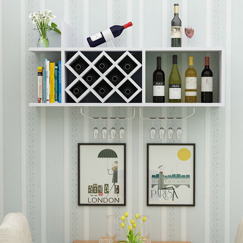 Kệ rượu treo tường VDKR01 – Kệ trang trí – Nội thất lắp ráp Viendong Adv
