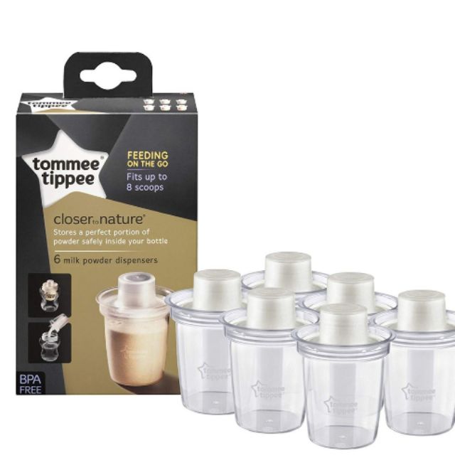 Cốc trữ sữa bột Tommee Tippee