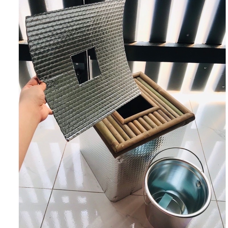 Bộ xông hơi vùng kín đầy đủ | combo ghế xông hơi + thảo dược xông vùng kín | xông sản phụ, xông trĩ - shop bà điểm