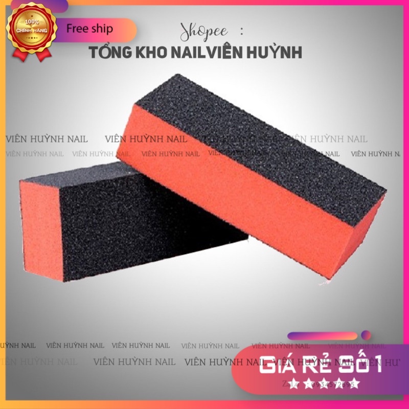 Phao cam chà móng dũa móng phao sần mịn móng nail