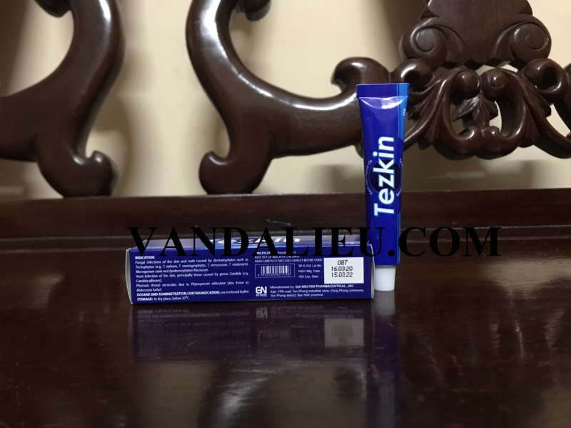 Kem bôi da đt nấm tezkin cream 10g