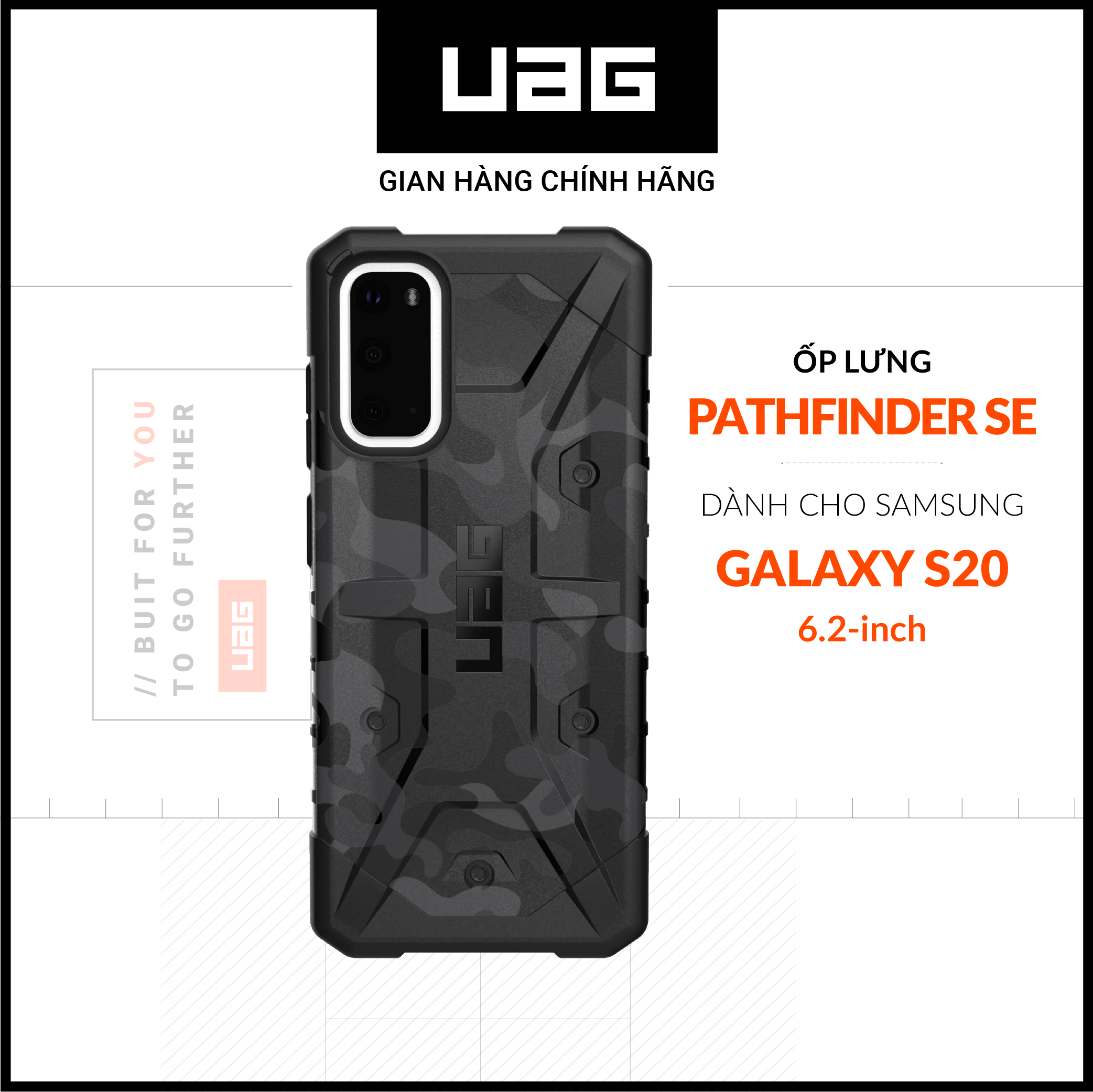 Ốp lưng uag pathfinder se cho samsung galaxy s20