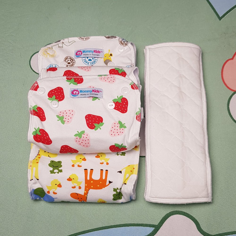 [HCM]COMBO 3 BỈM TẢ VẢI CAO CẤP XUẤT KHẨU NHẬT BẢN/ BỈM VẢI MOMYKIDS/ BỈM VẢI CHỐNG HĂM CHỐNG TRÀN