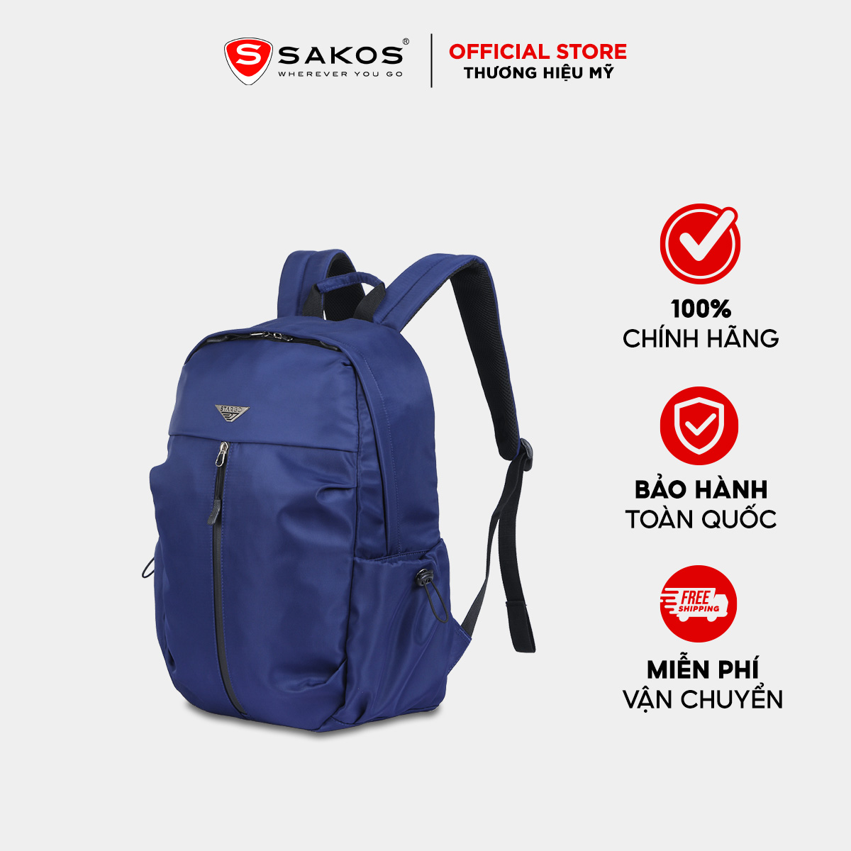  Balo Laptop STARGO ESTILO - Chất liệu trượt nước Phân ngăn tiện lợi Thiết kế hiện đại trẻ trung 