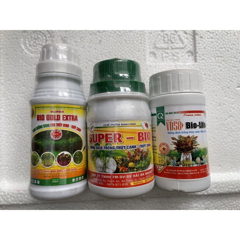 1 lọ dung dịch trồng thủy canh, thủy sinh - bio gold