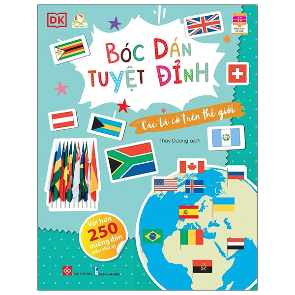 Bóc dán tuyệt đỉnh - các lá cờ trên thế giới