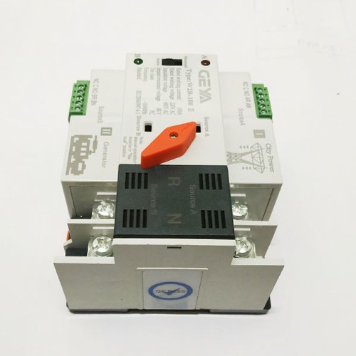Bộ chuyển nguồn tự động Geya ATS 100A 2P W2R - w2r 100a/2p