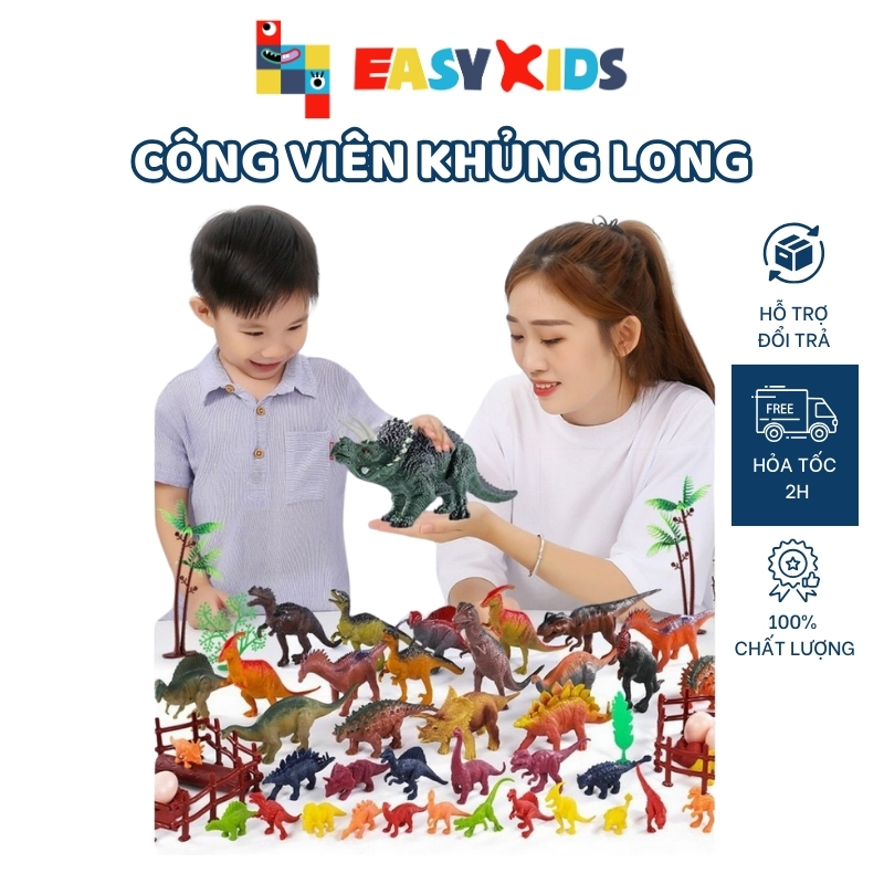 Đồ chơi khủng long, Bộ đồ chơi mô hình công viên khủng long, mô hình khủng long cho trẻ em
