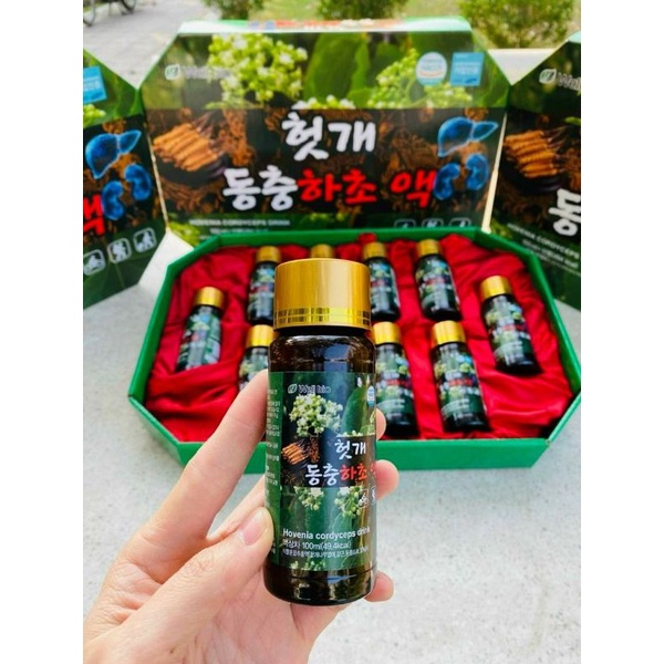 Nước Bổ Gan Đông Trùng Hạ Thảo Hàn Quốc