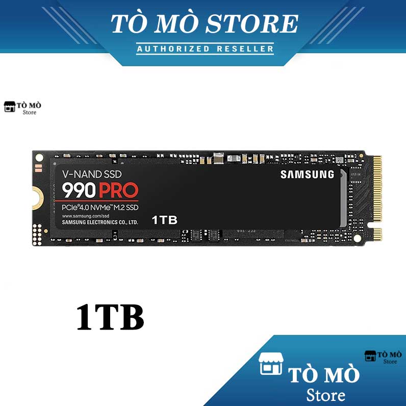 Ổ cứng ssd samsung 990 pro 1tb pcie gen 4.0 x4 nvme v-nand m.2 2280 - bảo hành 5 năm