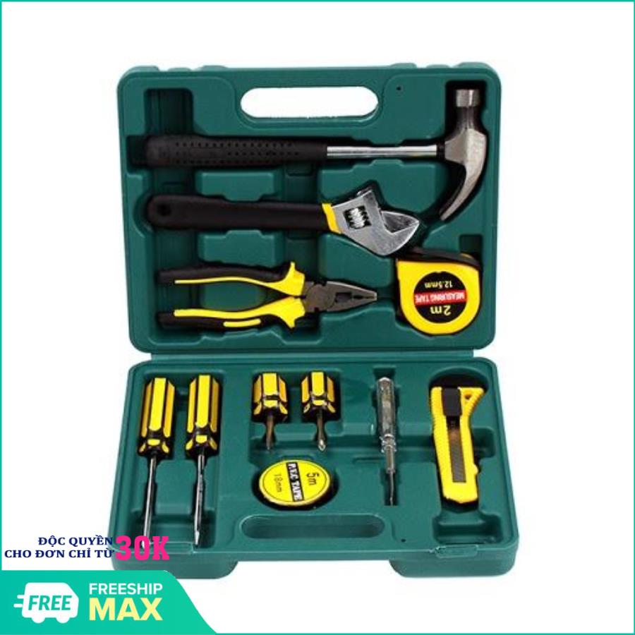 Bộ dụng cụ sửa chữa đa năng cao cấp 12 món kèm hộp đựng tiện lợi - bộ dụng cụ sửa chữa xe máy ô tô đa năng - đồ nghề sữa chữa