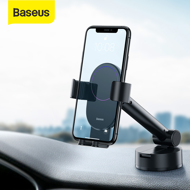 Đế Giữ Điện Thoại Trên Xe Hơi Baseus Car Phone Holder Giá Đỡ Hút Mạnh Cho Điện Thoại Di Động Gắn Lỗ Thông Hơi Ô Tô 360 Độ Cho iPhone Giá Đỡ Điện Thoại Trên Xe Hơi, Dành Cho Điện Thoại 4.7-6.5Inch