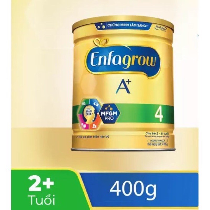 Sữa enfagrow a+ 4 loại 400g cho bé