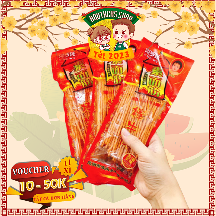 Tăm cay bé trυng hoa gói mini - ăn vặt nội địa trυng ✅