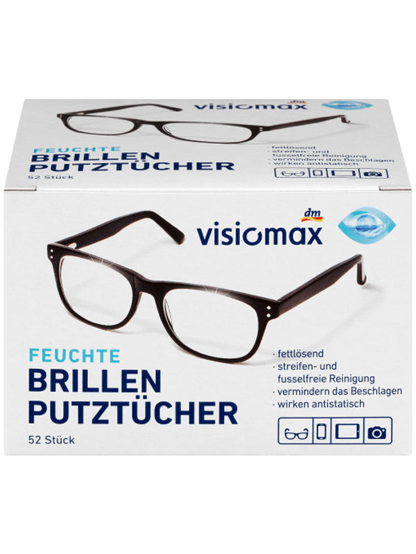 Khăn Lau Mắt Kính Visiomax, 52 chiếc